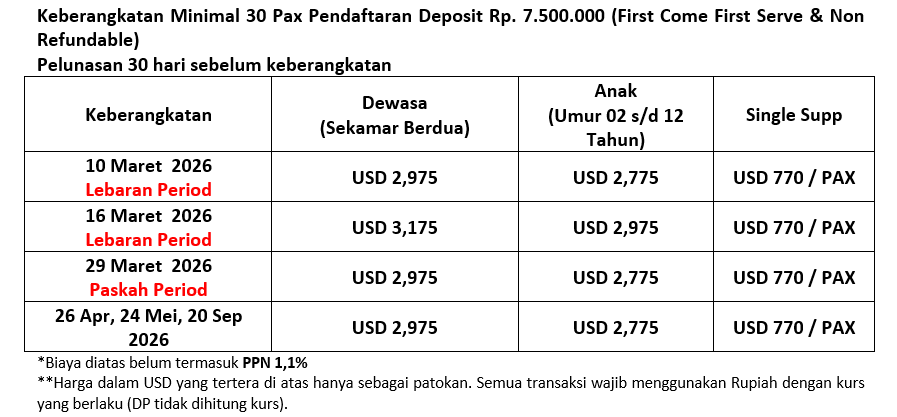 HOLY LAND MARET